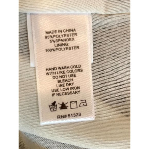 CeCe Women Shift Mini Dress Back Twisted Loop Polka Dot Black White Size X Small - Picture 7 of 7